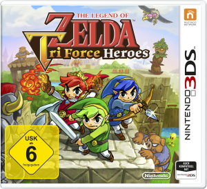 The Legend of Zelda Tri Force Heroes Packshot