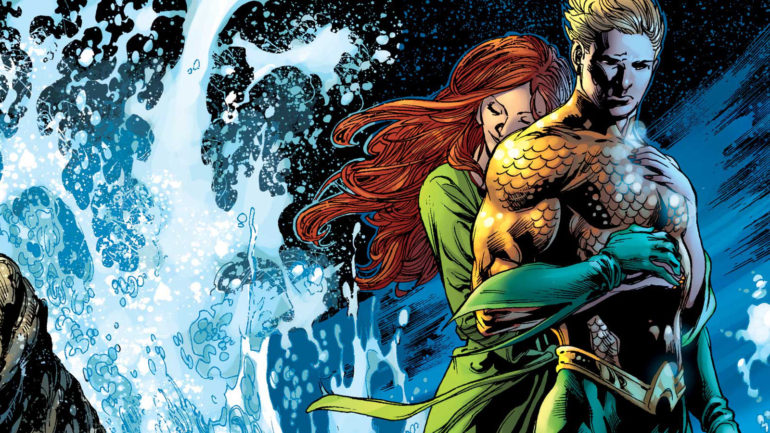 DC Aquaman Comic Vorproduktion
